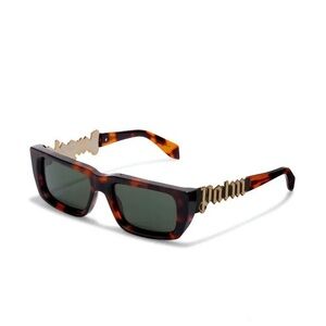 Palm Angels Tortoiseshell Milford Sunglasses